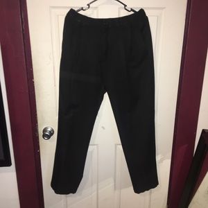 Black suit pants